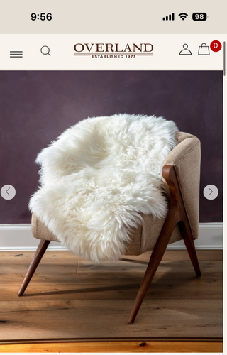 Overland Single-Pelt (2' x 3.5') Australian Sheepskin Rug | eBay