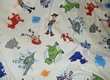Disney TOY STORY 4 FORKY Fitted Crib Toddler Bed Sheet