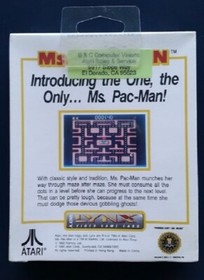 MS. PAC-MAN Atari Lynx NEW DAMAGED BOX Factory Sealed 