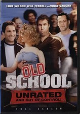 Old School (DVD, 2003, Unrated Version) EXTRAS - Will Ferrell - DVD Disc Only