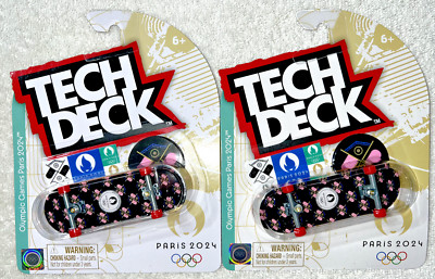 TECH DECK PARIS 2024 OLYMPIC GAMES RARE SET OF 2  **NEW**