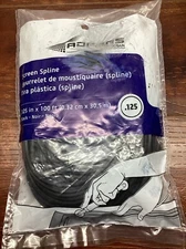 FSP8521-U 100' Spline, .125 in X 100 ft, Black, Foot