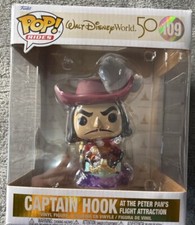 Captain Hook Funko POP! Figura de acción Ride Walt Disney World 50 aniversario