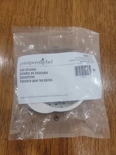 Pampered Chef Can Strainer #2495 (White) NEW Sealed