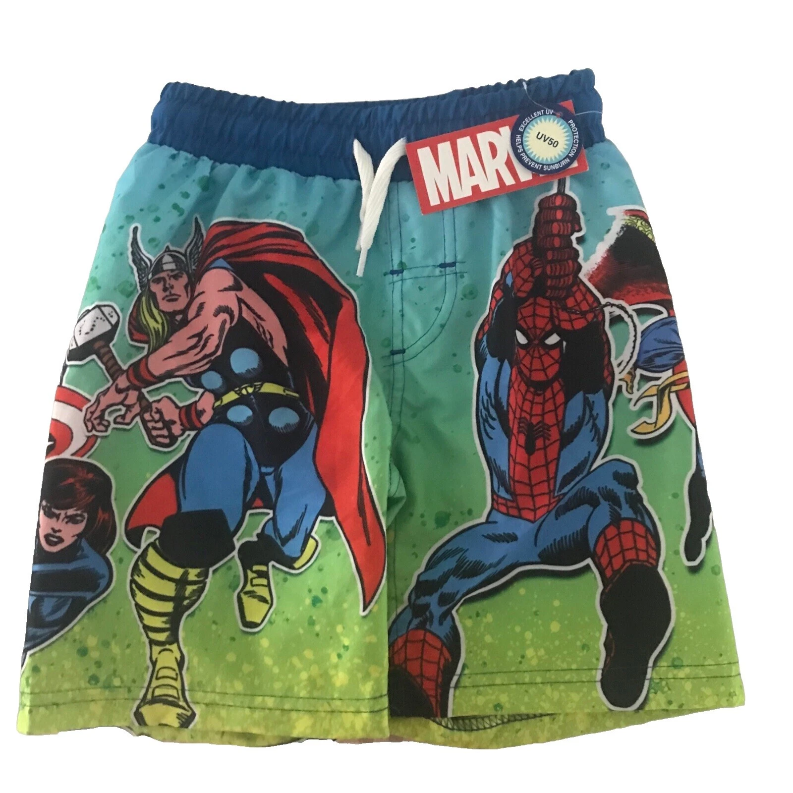 Traje de Baño para Niños Marvel Talla 4