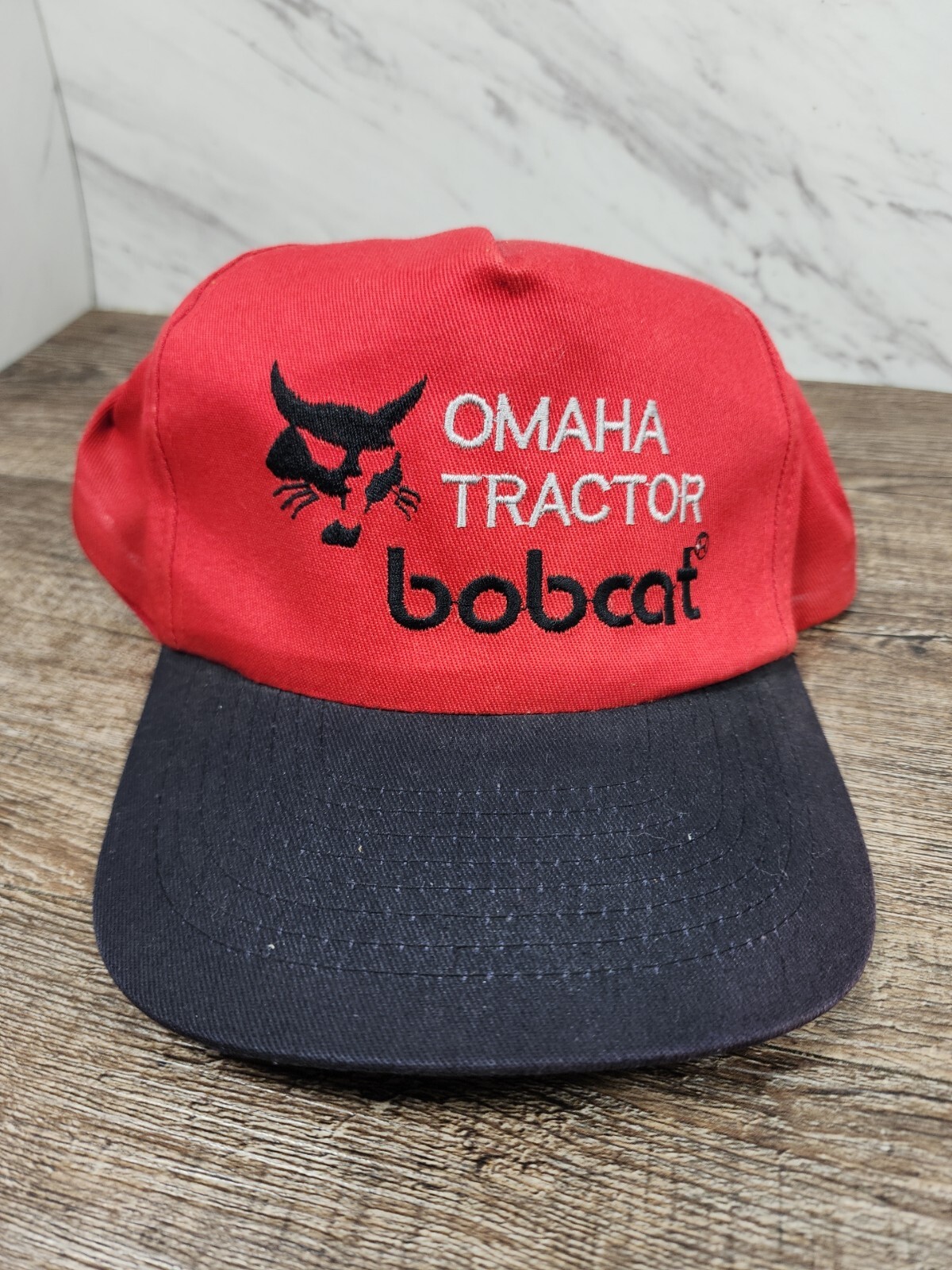 ☆ ~Omaha Tractor bobcat adjustable snapback truck… - image 1