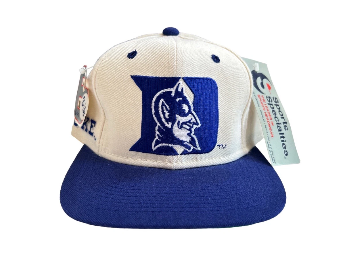 vintage duke blue devils sports specialties fitted hat adult sz 6