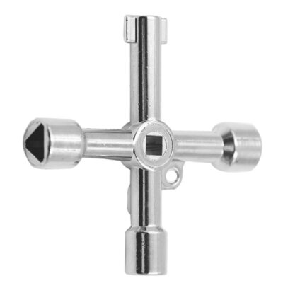 NEW Multi-function Triangle Square Key Wrench Plumber Key for Gas Electric Meter