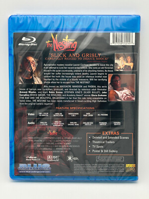 The Nesting (1981) Blu-ray Blue Underground 80s Haunted