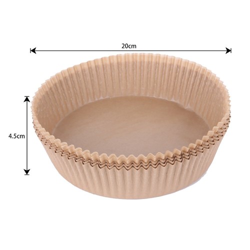 50/100 Pcs Air Fryer Disposable Paper Liner Non-Stick Pan Parchment Baking NEW - Picture 28 of 39