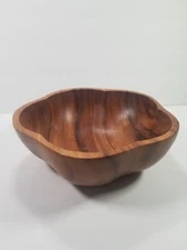 Wooden salad cloud bowl by Well Equipped  Kitchen Company 9" Diameter