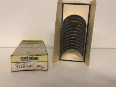 New/Old Ford Michigan Engine Bearing Ford R 7380 CAP Standard CB-583P 6 Pairs