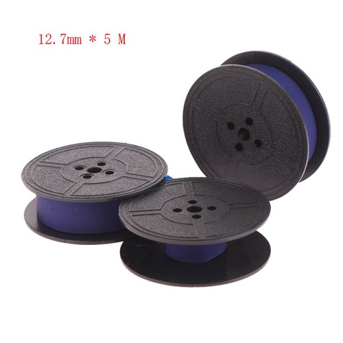 Typewriter Ribbon Spool Ribbon Blue Spool Replacement Pack For Most Typewriter - Photo 2/14