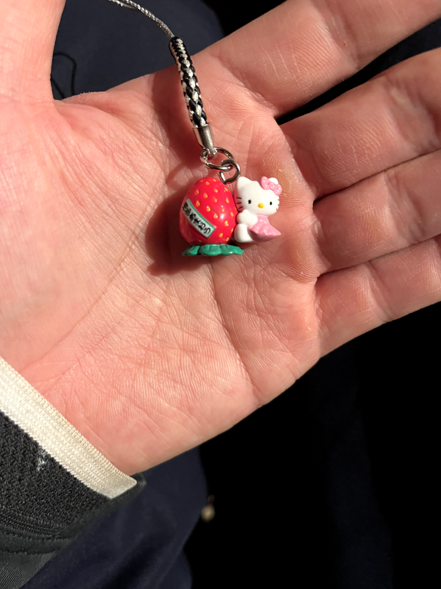 Sanrio Hello Kitty Hakata Strawberry Gotochi Charm | eBay