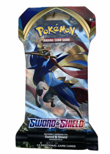 Pokémon SWORD & SHIELD BASE SET 3 Card Booster Pack - BRAND NEW - SEALED 🍒