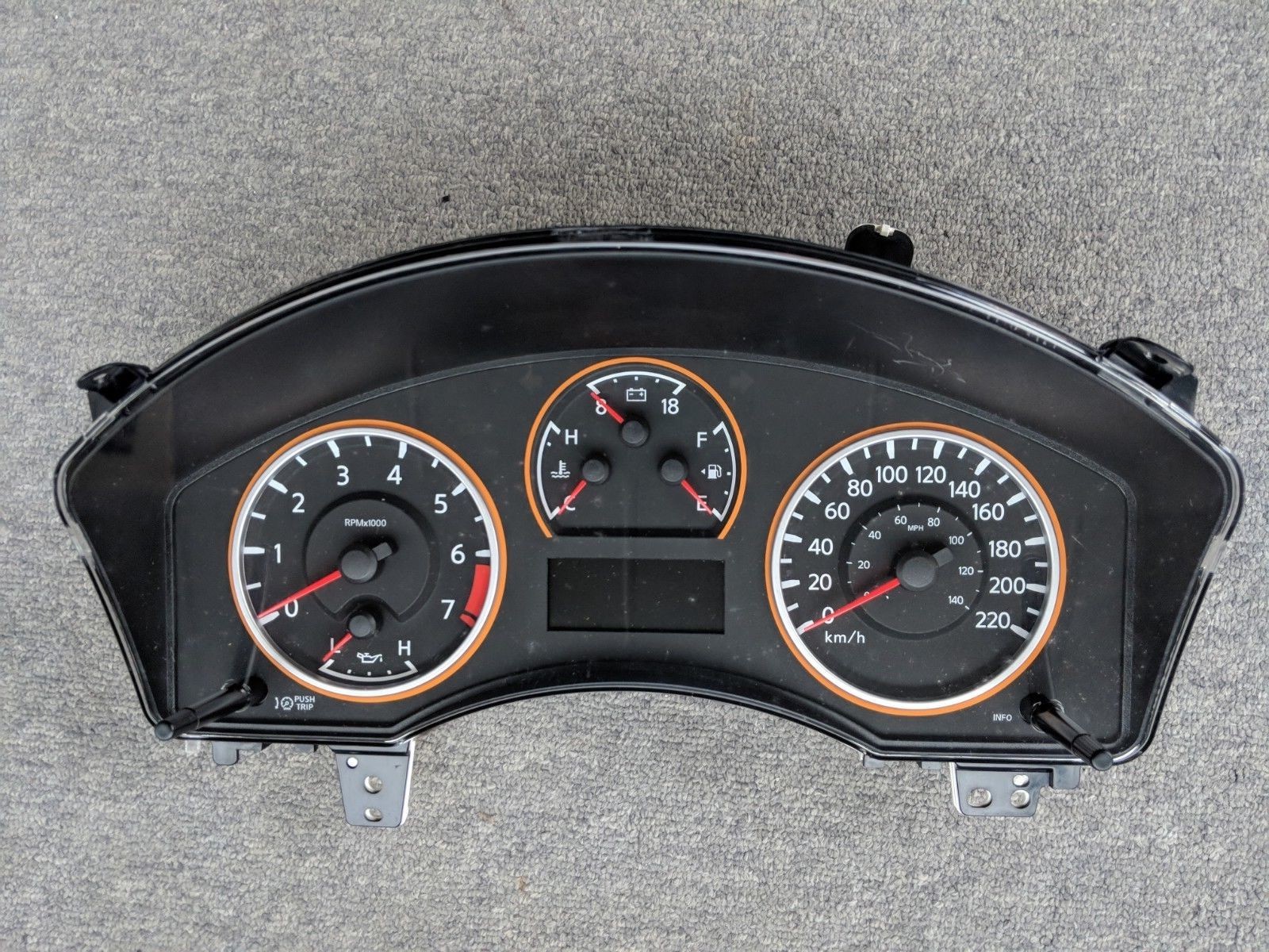 NISSAN TITAN INSTRUMENT CLUSTER 24810 ZQ01B eBay
