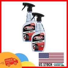 Tire Wet Shine Spray - Long-Lasting Glossy Finish with Quick Application
