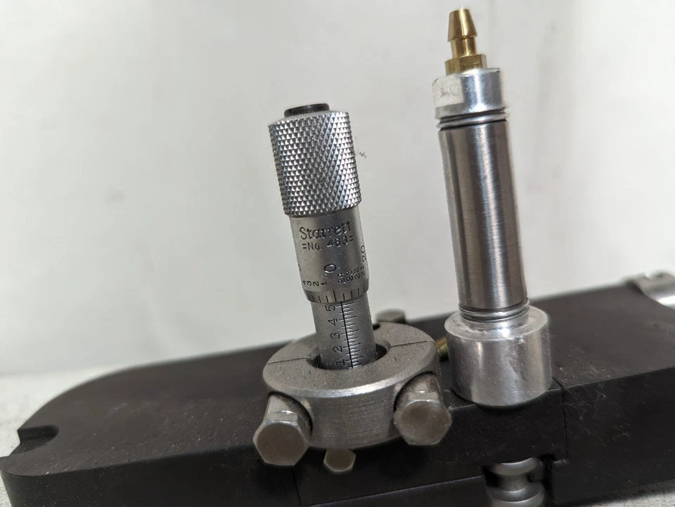 Starrett no. 463 micrómetros cabezal en aparato Foto 2 de 4
