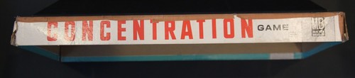 Concentration Board Game 1962 3rd Edition Milton Bradley Very Good Condition - Picture 13 of 15