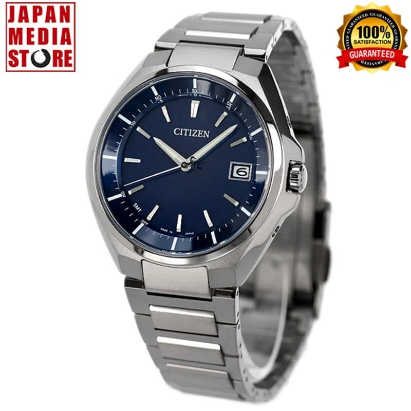 Reloj Citizen Attesa CB3010-57L Titanio Esfera Azul Eco-Drive Radio Atómica Hombre