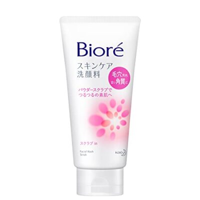 Kao Biore Skin Care Gesichtsreiniger Peeling in 130g Porenpflege, Peeling C