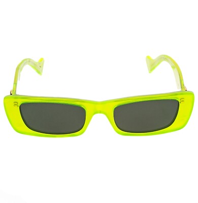 GUCCI GG0516S 0516 Fluorescent Neon Lime Green Yellow Pearl  display picture 1