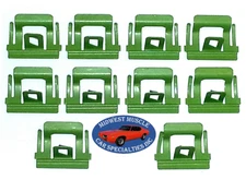 68-72 NOS GM Windshield Rear Window Skylight Moulding Molding Trim Clips 10pcs W