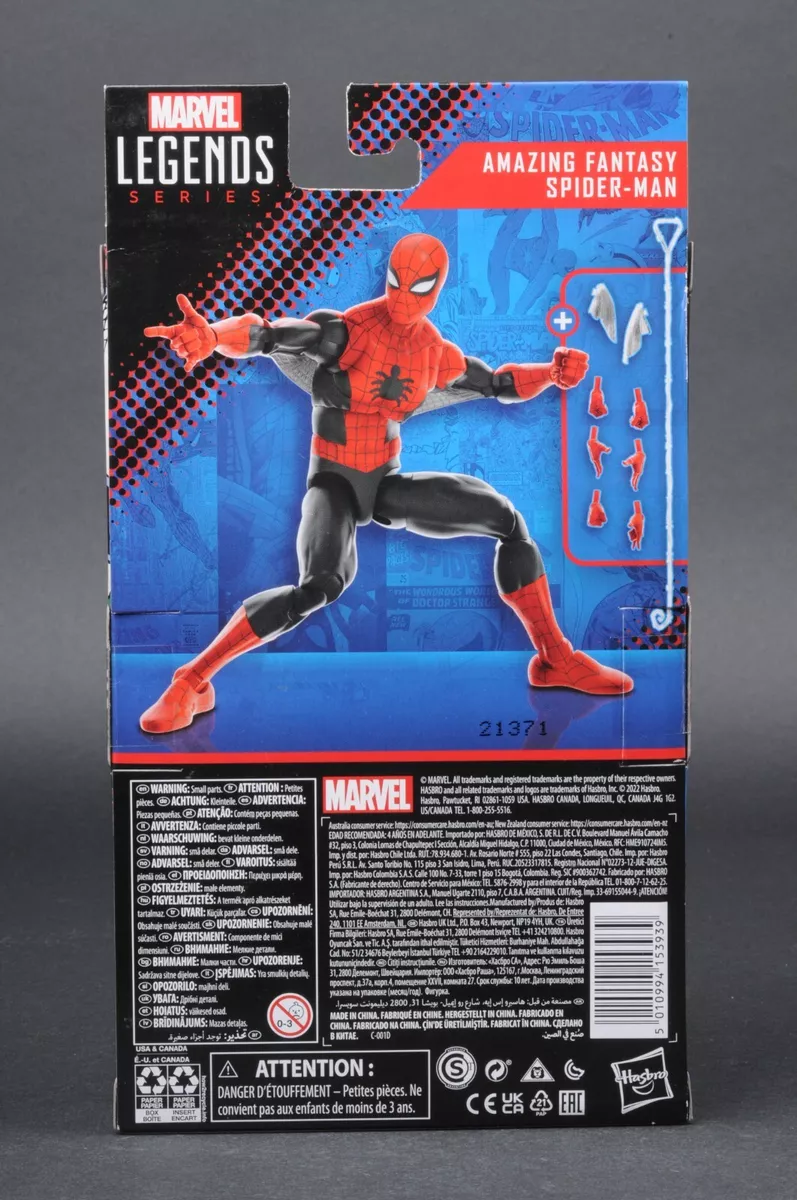 Amazing Fantasy Marvel Legends 60th Anniversary Spider-Man Video