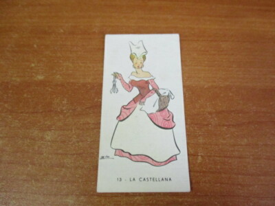 Perugina I 4 MUSKETEERS 1936 LA CASTELLANA Figurine No.13 Original