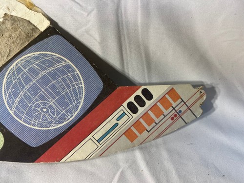 1977 vintage star wars DEATH STAR PALITOY cardboard part ORIGINAL part peice - Picture 6 of 8