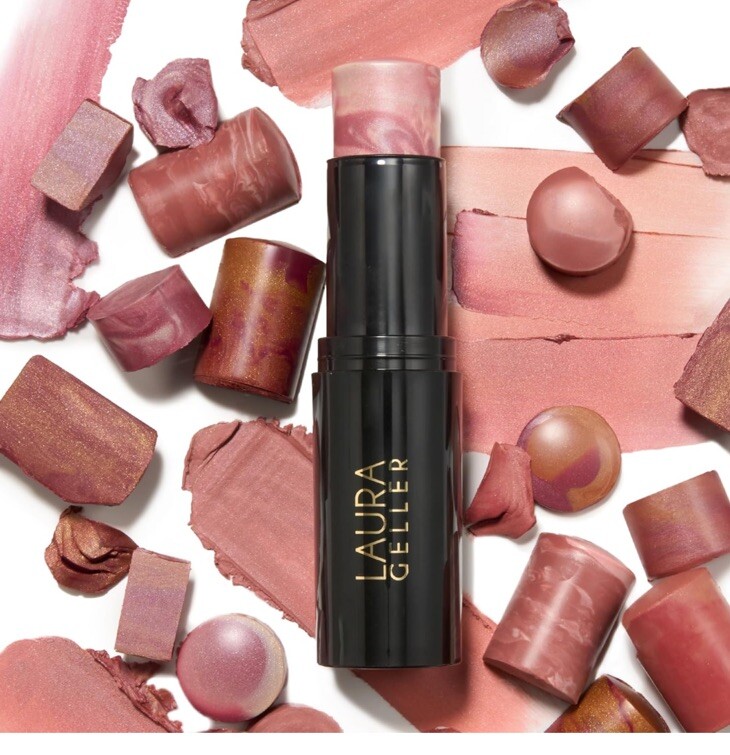 LAURA GELLER Italian Marble Blush Stick RASPBERRY CHAMPAGNE NIB!! Free