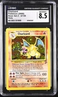(PSA) CGC 8.5 Charizard Base Set 2 Holo Rare Pokemon Card #4 NM-Mint+ Look