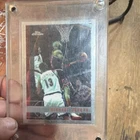 Topps 1996-97 Chrome Michael Jordan #123 Chicago Bulls Basketball Card