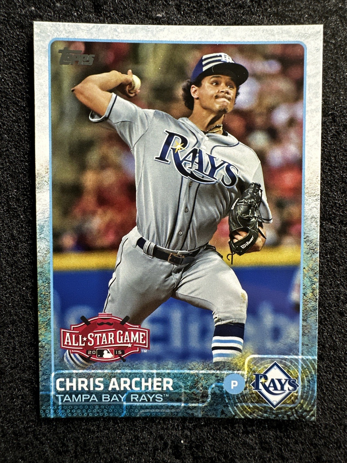 CHRIS ARCHER #US147 2015 Topps Update Series QTY Tampa Bay Rays