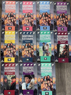 #ad Northern Exposure 1990 95 Complete 11 VHS Set 90s Television Rob Morrow $149.99