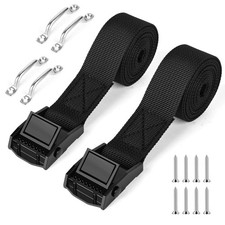 Battery Tie Down Strap Hold Kit with Stainless Steel Cam 60inch