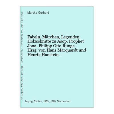 Fabeln, Märchen, Legenden. Holzschnitte zu Äsop, Prophet Jona, Philipp Otto Rung