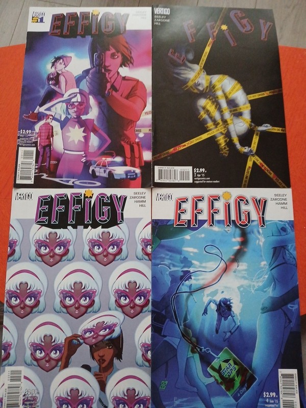 Effigy Issues #1-7 Full Series Run (Vertigo Comics By Tim Seeley