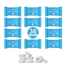 36 Pack Cleaning Tablets for Hydration Bladder - All Natural, Odor Free, Easy...