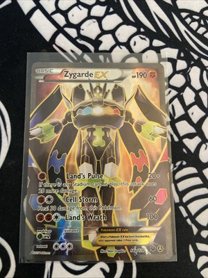 #ad MINT Pokémon TCG Zygarde EX 54a 124 Alternate Art Promo Card $120.00