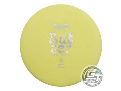 NEW Clash Discs Hardy Butter 171g Yellow Silver Holo Foil Putter Golf Disc