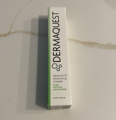 DermaQuest Pure Peptide Advanced 3D Cream Moisturizer 1 fl oz MSRP $138