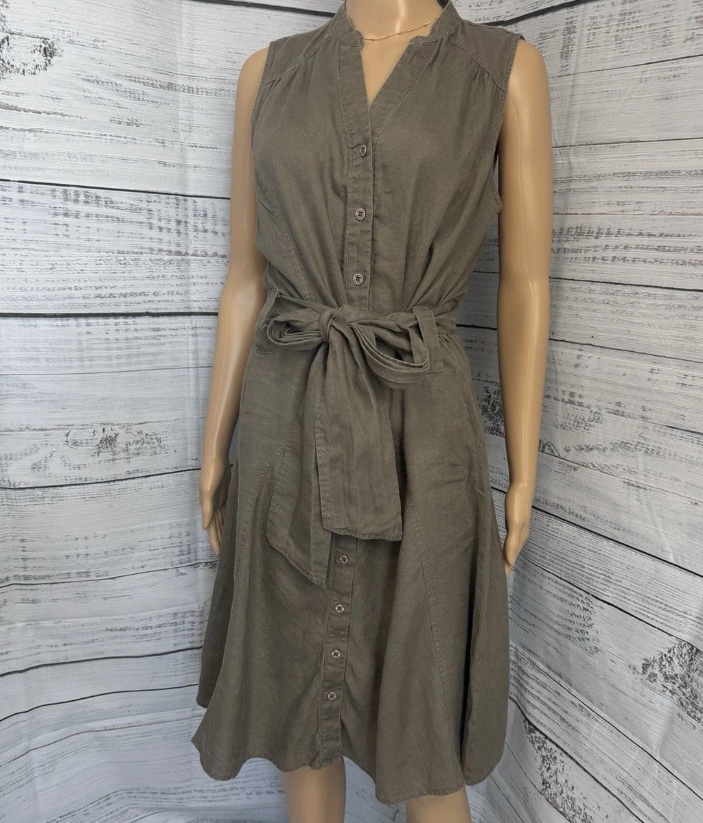 chinese dress ladies Evening linen dress Malvin – BalticLinen main image 0
