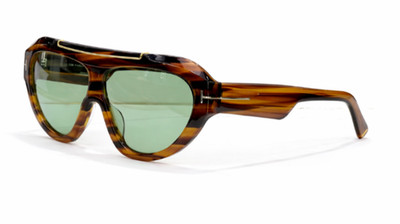 Tom Ford Linden Sunglasses FT1094 Tortoiseshell/Green 72-11-120mm With Case New