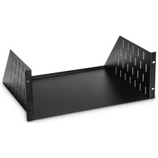 Adam Hall 87554 Rack Tray 4U 19-Inch Black Steel