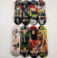 8 Vintage Tech Decks Fingerboards Skate Tony Hawk Darkstar Powell Blind