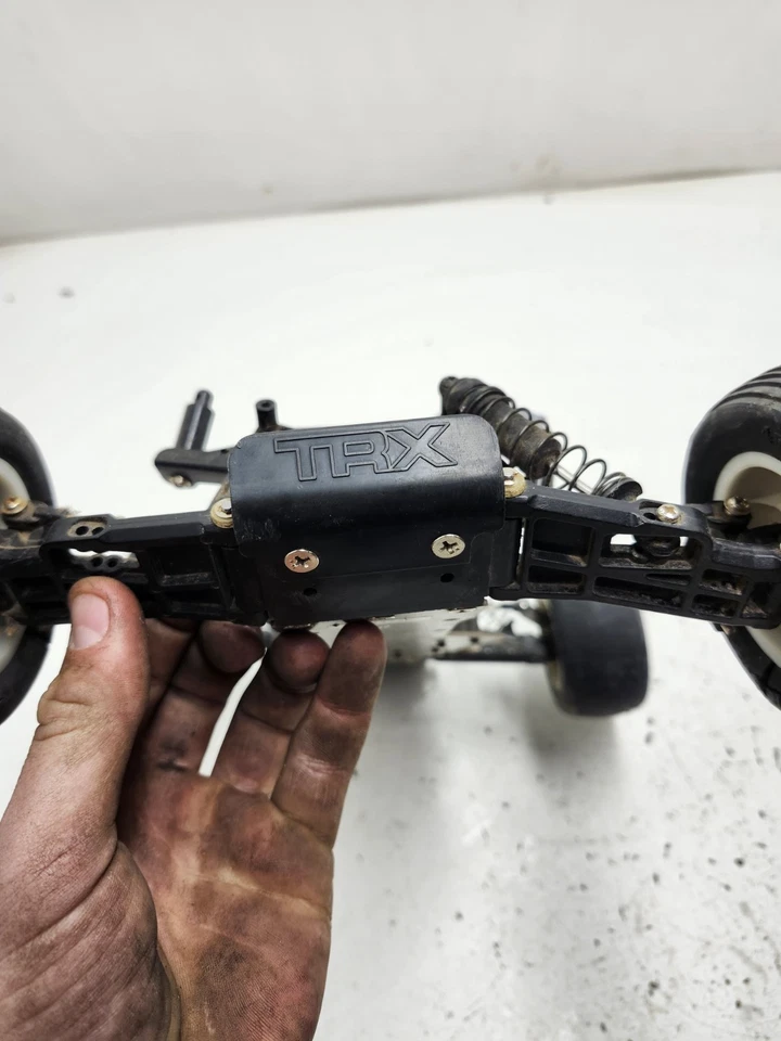 Vintage Traxxas Rustler RC R/C Nitro Vintage TRX roller - Image 4 of 4