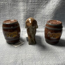 Cracker Barrel Goat And Barrels Mini Salt And Pepper Shakers Set Of 3?