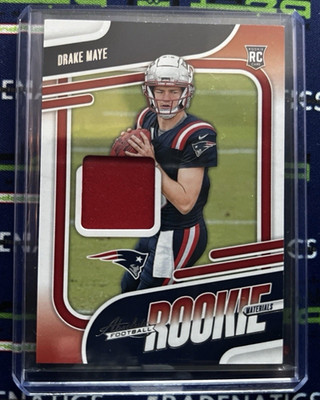 Panini Absolute 2024 Drake Maye RC Rookie Materials Patch ARM-DME