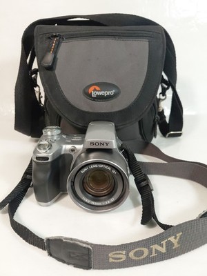 SONY DSC-H1 5.1 Mega Pixel 12x Optical Zoom Digital Camera W Case Works